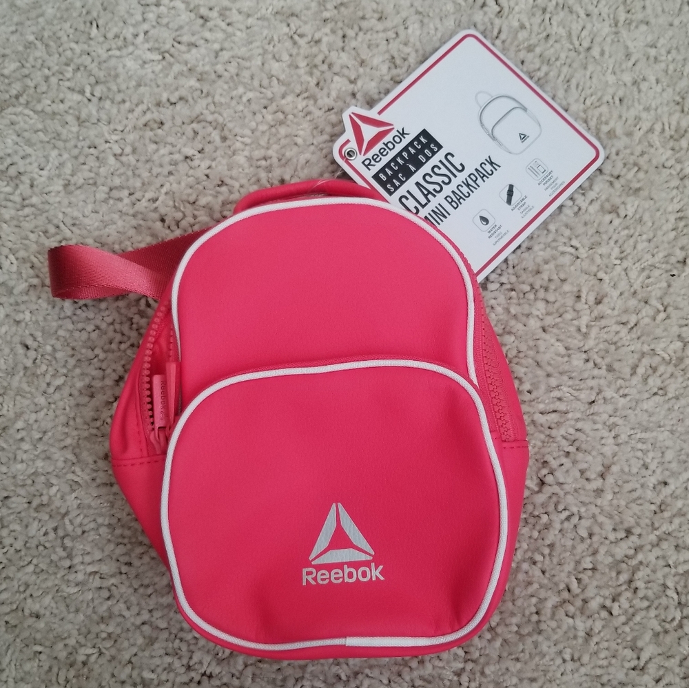 Reebok Classic Mini Backpack Pink NWT